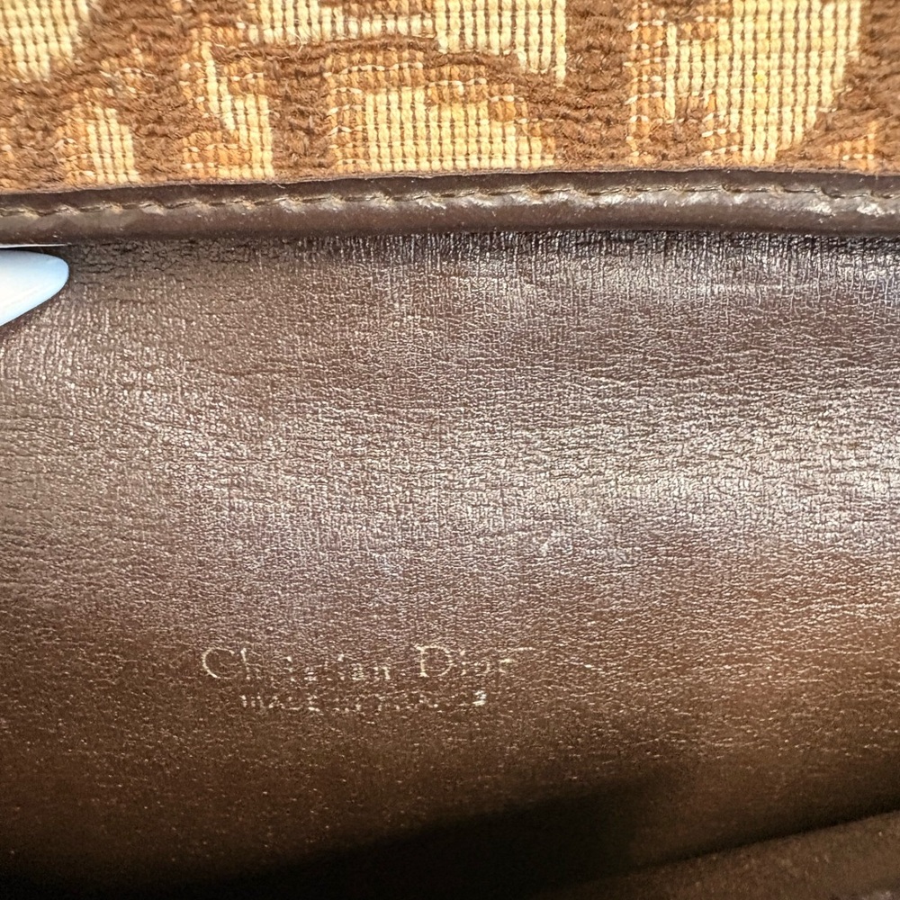 Dior Brown Monogram Wallet